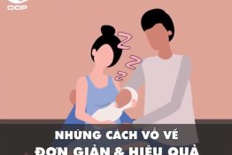 Kỹ thuật vỗ về để ru trẻ ngủ say | ODP PRACTICE