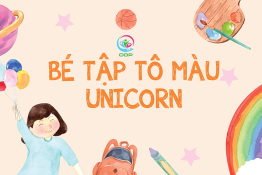 Hình con vật cho bé tập tô màu cực xinh