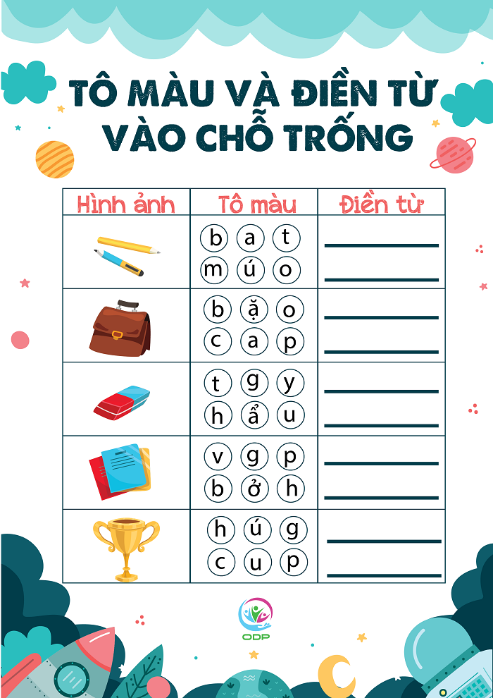 Dạy bé tiếng Việt trong giai đoạn này chỉ mang tính chất làm quen.