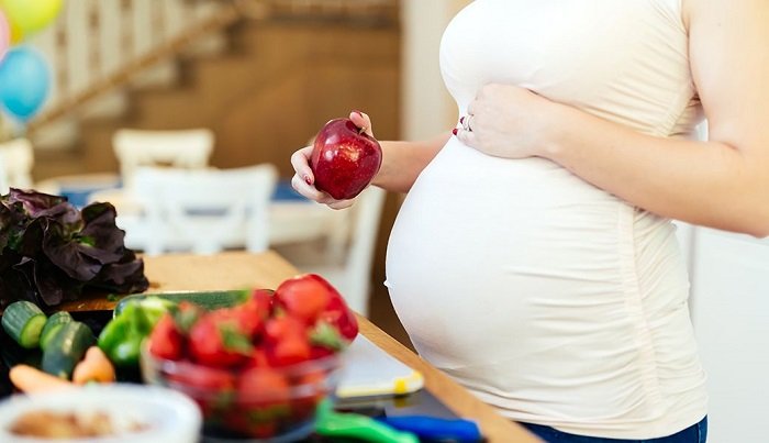 chế độ dinh dưỡng cho mẹ bầu